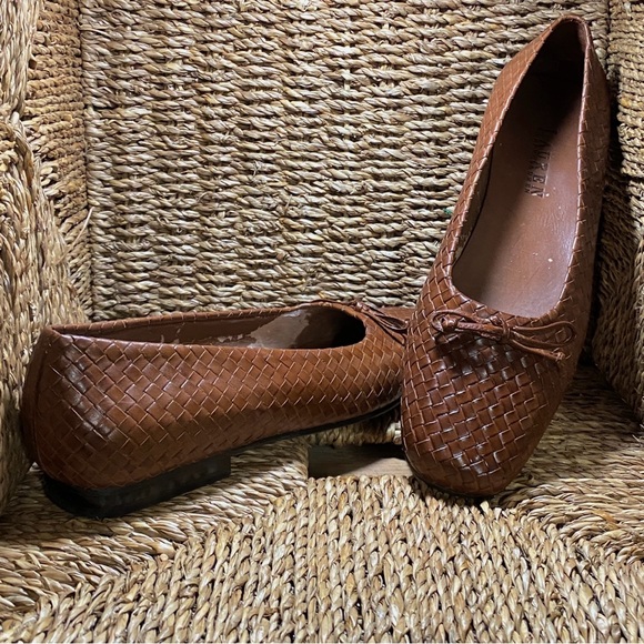 Lauren by Ralph Lauren brown Woven Flats - Picture 4 of 11